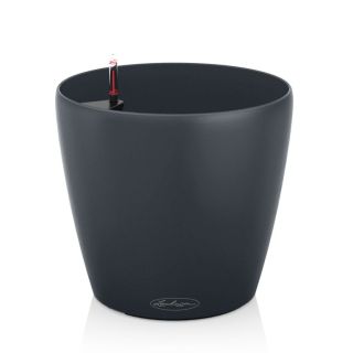Vaso CLASSICO COLOR Ø43 con auto irrigazione - GRIGIO ARDESIA - LECHUZA
