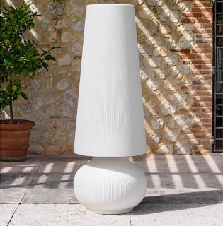 Lampada da terra da esterno FADE LAMP Ø65 H185 + KIT LUCE - PLUST