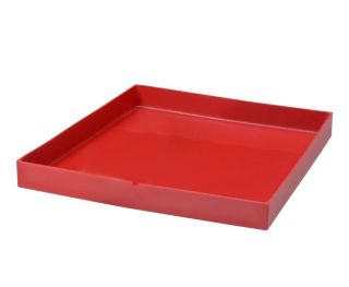 Sottovaso quadrato per Schio -35% - 40x40 – ROSSO CARDINALE – TERAPLAST