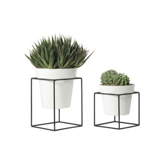 Portavaso Tondo con piedistallo ARKE' UP SMALL - set 2 pz - NICOLI