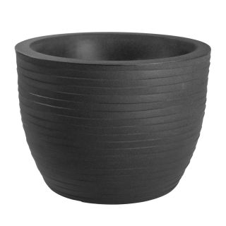 Vaso Tondo HERA ELEGANCE Ø50 X H38 - GRIGIO ANTRACITE -30%
