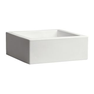Vaso quadrato basso MINOS 25x25 H12