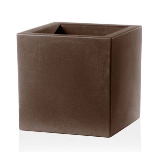 Vaso Fioriera in resina SCHIO CUBO 50x50 H50 - TERAPLAST