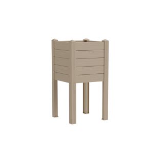 Vaso fioriera per orto rialzato Trama - 42X42 H80 - TERAPLAST