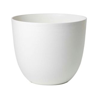 Vaso da Tavolo tondo OVER Ø28 H27 con riserva d'acqua - TERAPLAST