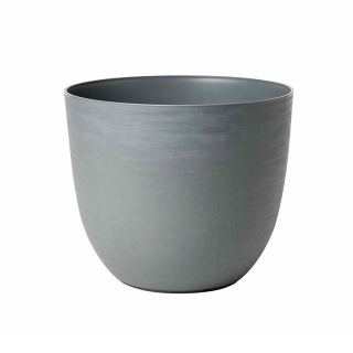 Sconto 30% | Vaso tondo da interno esterno Over Ø58 H47 con riserva d'acqua - Fog - Teraplast