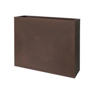 Vaso rettangolare alto KUBE HIGH SLIM CASSETTA 80X25 H70 - EURO3PLAST