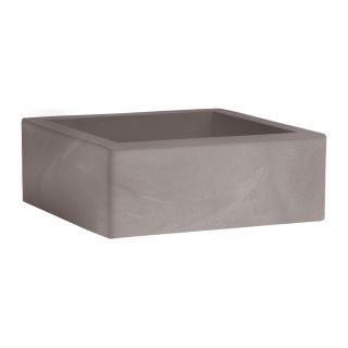Vaso quadrato basso MINOS 25x25 H12 -30%