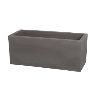 Vaso rettangolare da esterno SCHIO CASSA 60x25 H25 - TERAPLAST