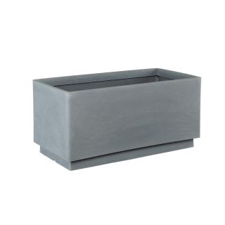 Vaso rettangolare da esterno in resina 79,5x39 h39