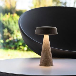 Lampada da tavolo senza fili ricaricabile FADE TABLE LAMP  Ø13 H22 - PLUST
