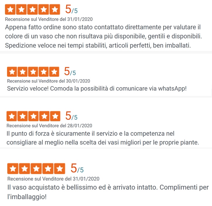Recensioni Certificate Recensioni Certificate