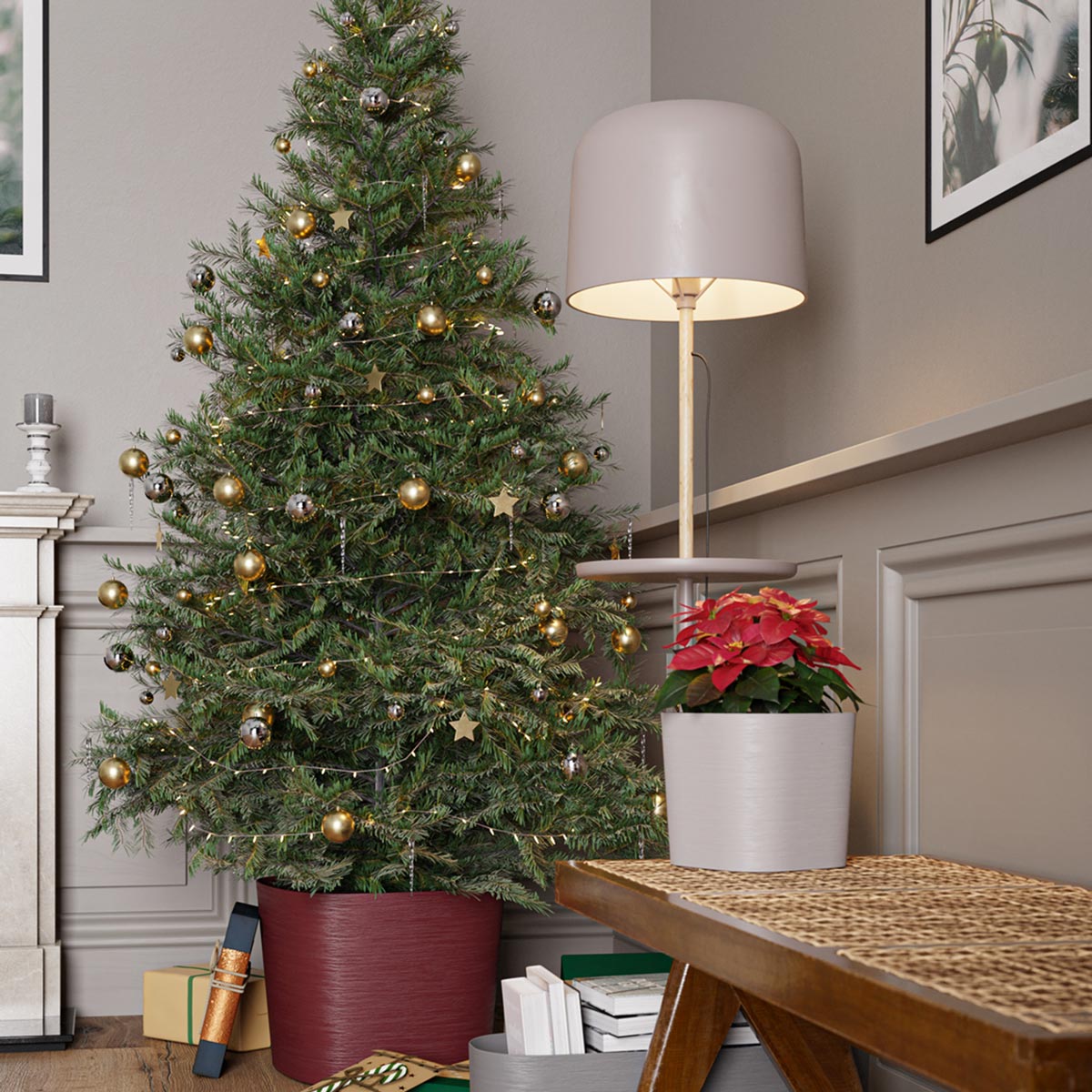 Vasi per albero di Natale