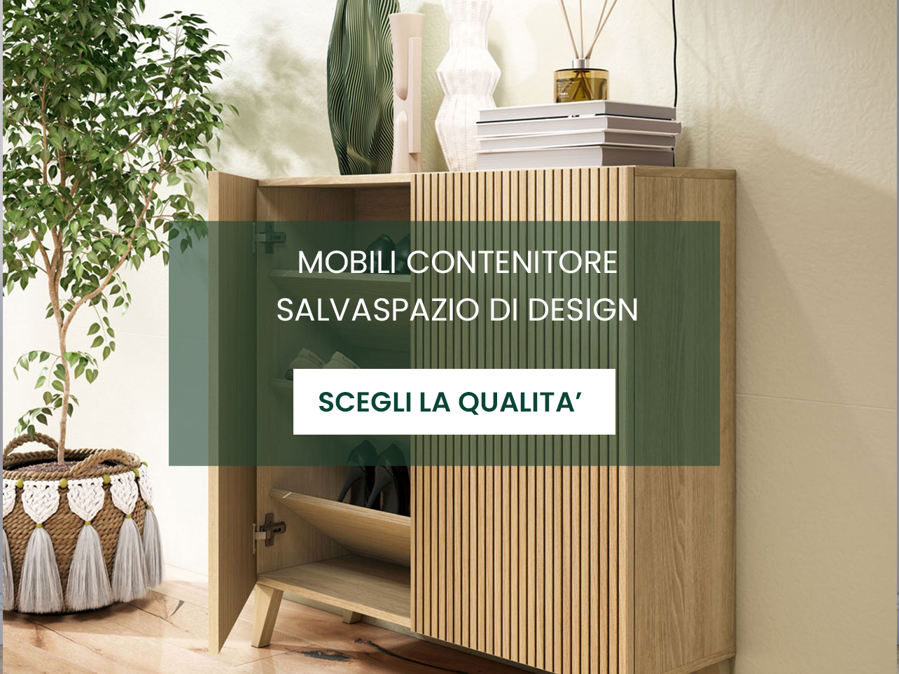 Mobili contenitore artigianali di design