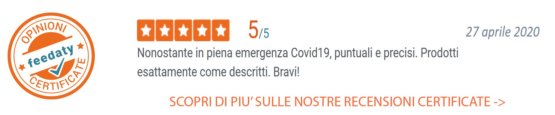 Recensioni Certificate