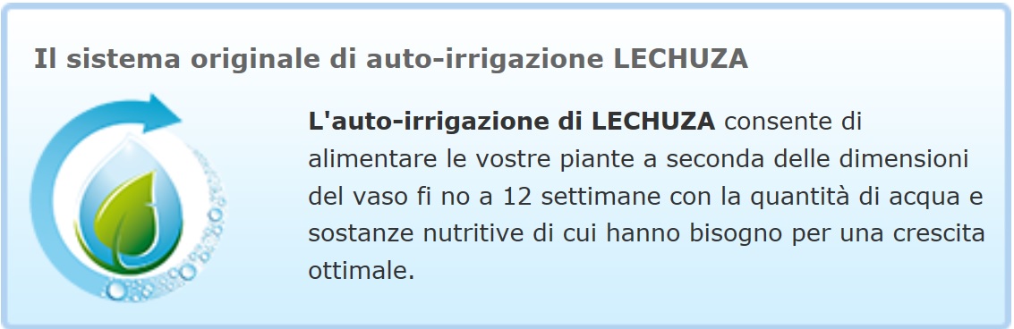 Sistema di auto irrigazione Lechuza