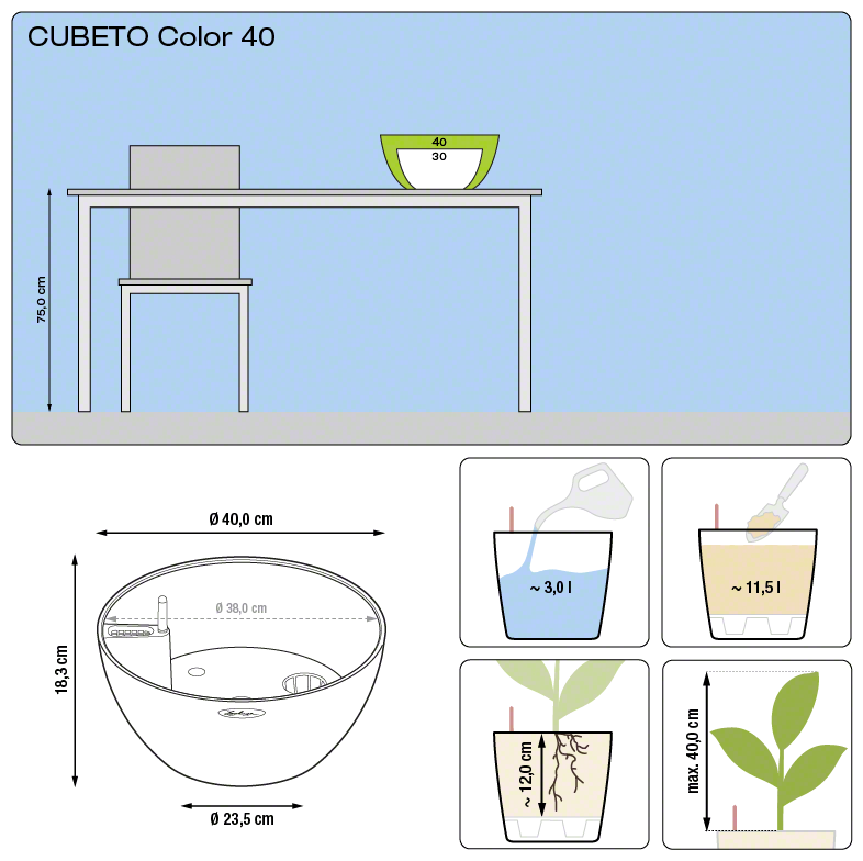 Cubeto Color Lechuza